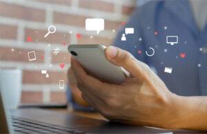 a person holding a phone