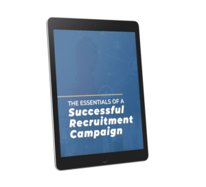 a tablet with a blue screen