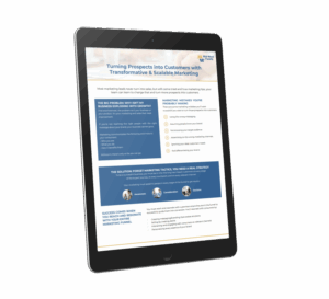 a tablet with a website on the screen