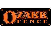 a black and orange logo