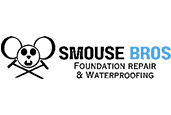 a black background with a white face and blue text
