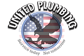 a logo with a flag and a bird