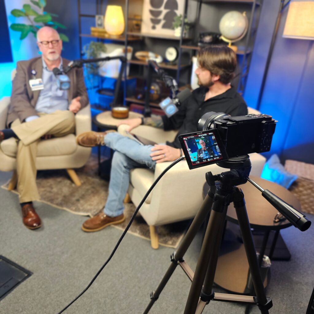video production in the Mid-West Family Podcast Studio